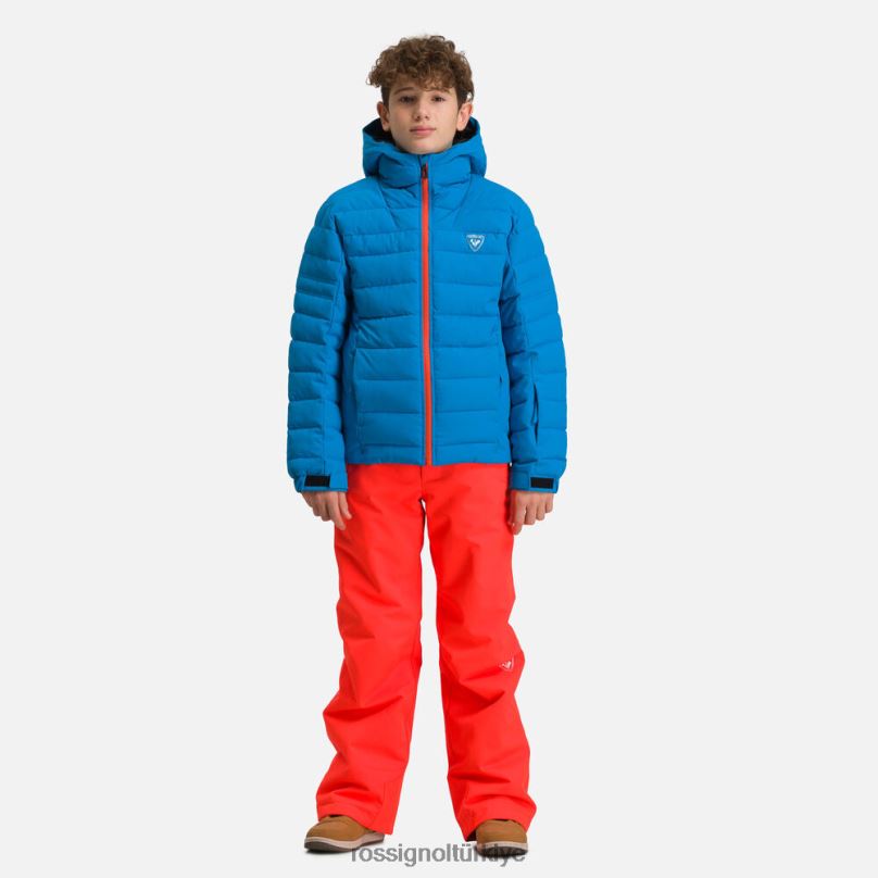 Rossignol Rapide kayak ceketi mavi erkek çocuklar üstler F0TFH1209