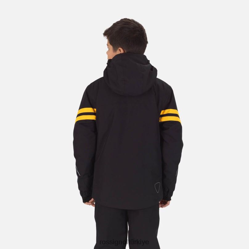 Rossignol kurs kayak ceketi siyah erkek çocuklar üstler F0TFH1238