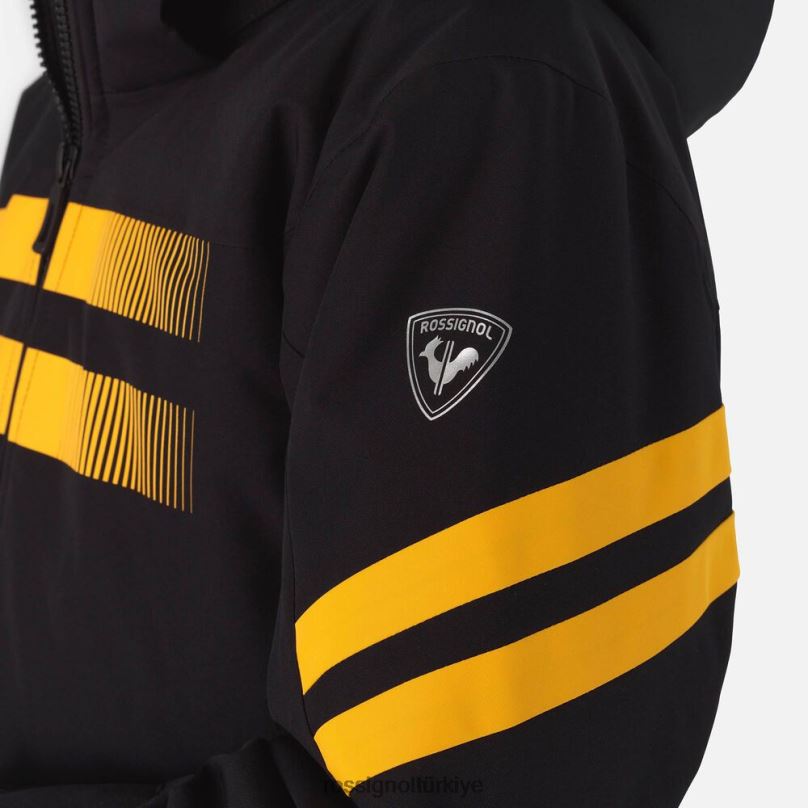 Rossignol kurs kayak ceketi siyah erkek çocuklar üstler F0TFH1238