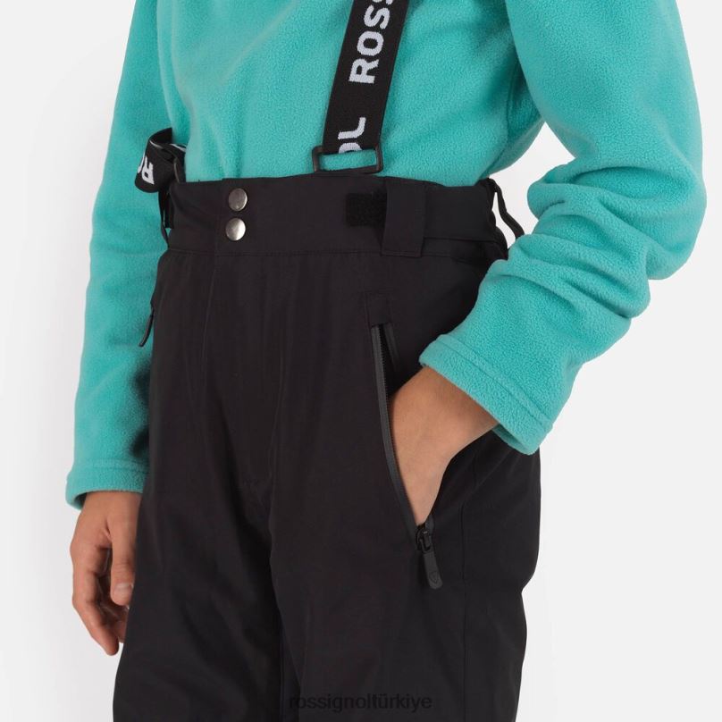 Rossignol hiver kayak pantolonu siyah erkek çocuklar dipler F0TFH1143
