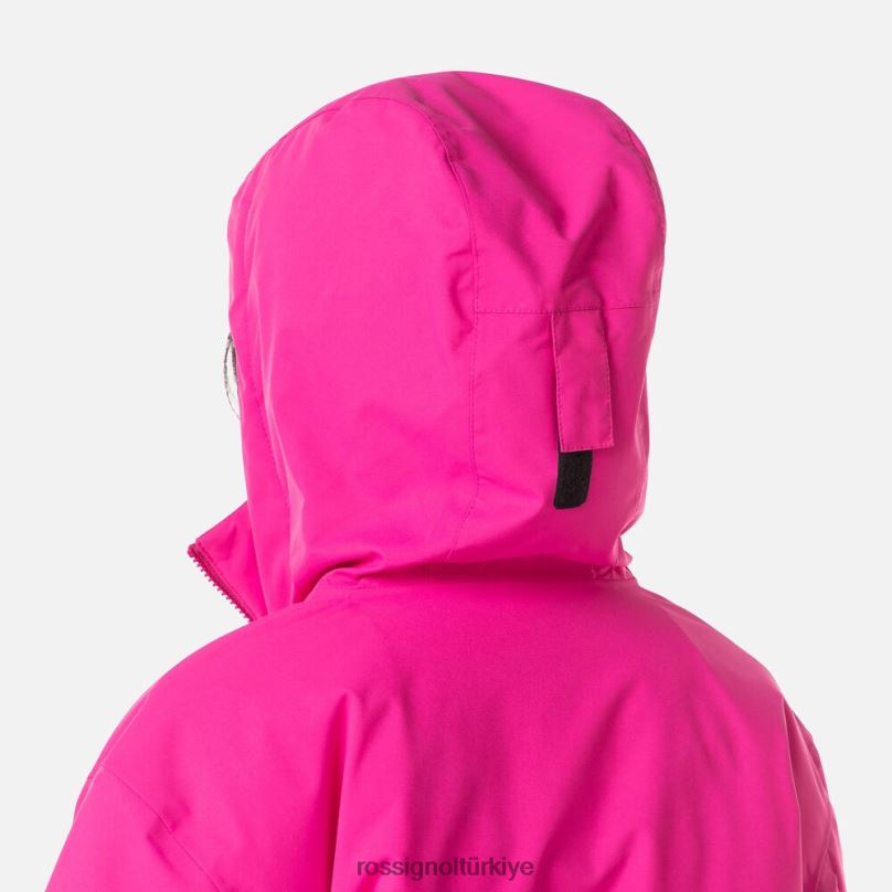 Rossignol kayak ceketi orkide pembesi gençler üstler F0TFH1195