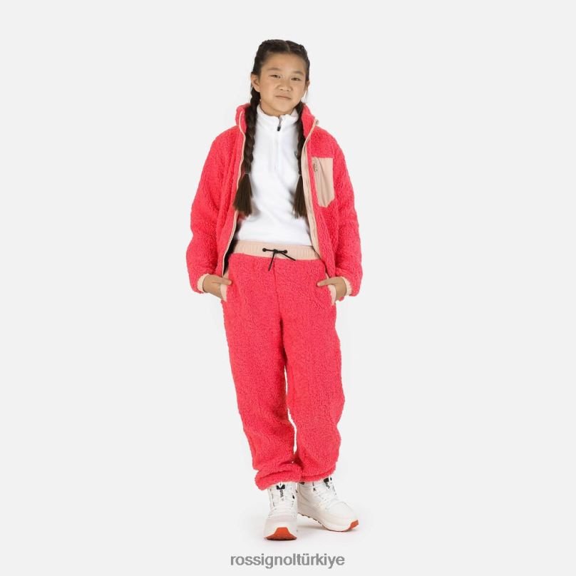 Rossignol polar pantolon pembe kaldırma gençler dipler F0TFH1156