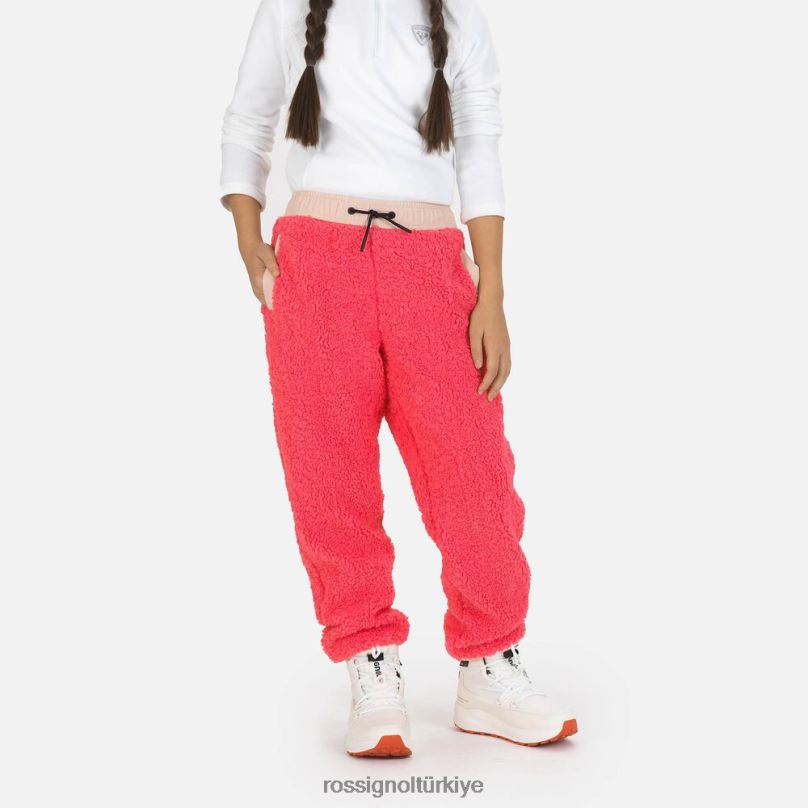 Rossignol polar pantolon pembe kaldırma gençler dipler F0TFH1156