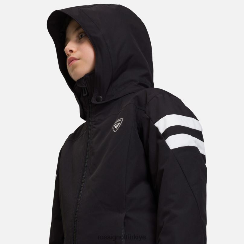 Rossignol kayak ceketi siyah kızlar üstler F0TFH1236