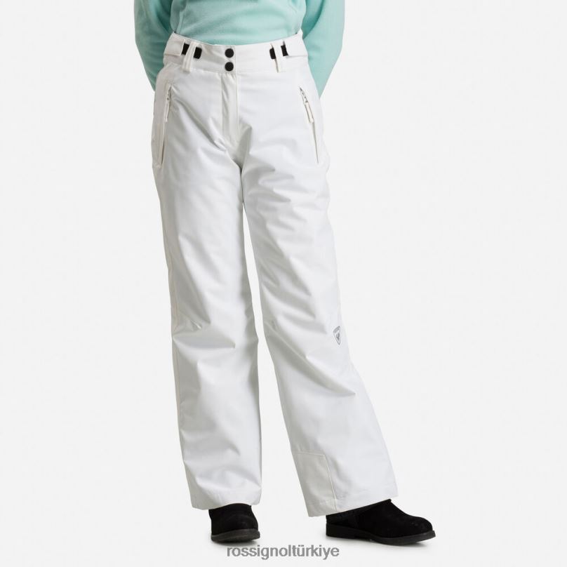 Rossignol kayak pantolonu beyaz kızlar dipler F0TFH1161