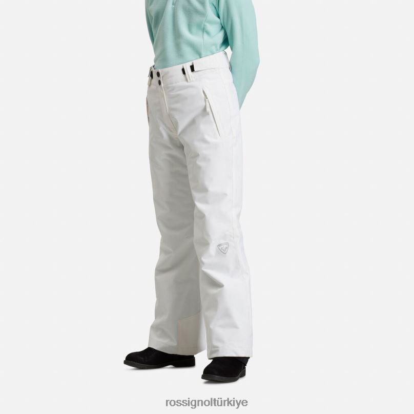 Rossignol kayak pantolonu beyaz kızlar dipler F0TFH1161