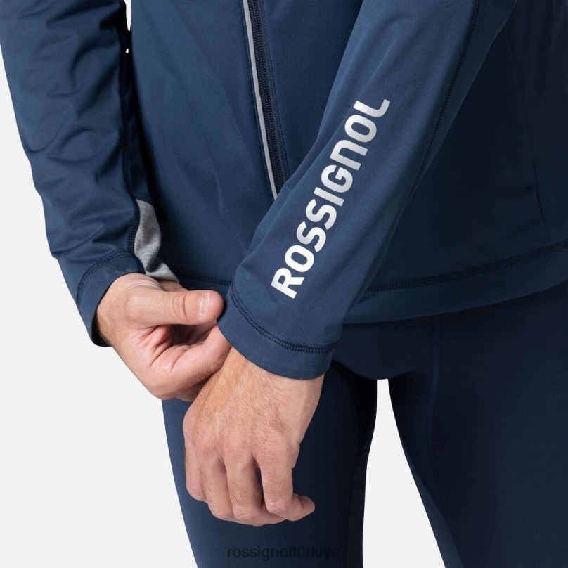 Rossignol poursuite ceket koyu lacivert erkekler üstler F0TFH553