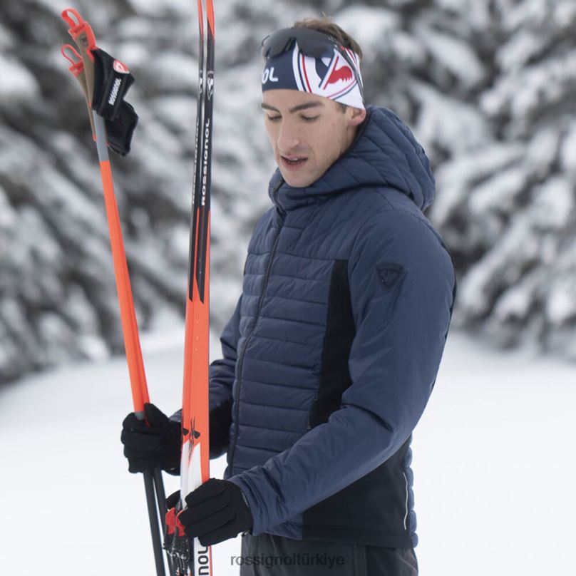 Rossignol skpr hibrit hafif ceket koyu lacivert erkekler üstler F0TFH284