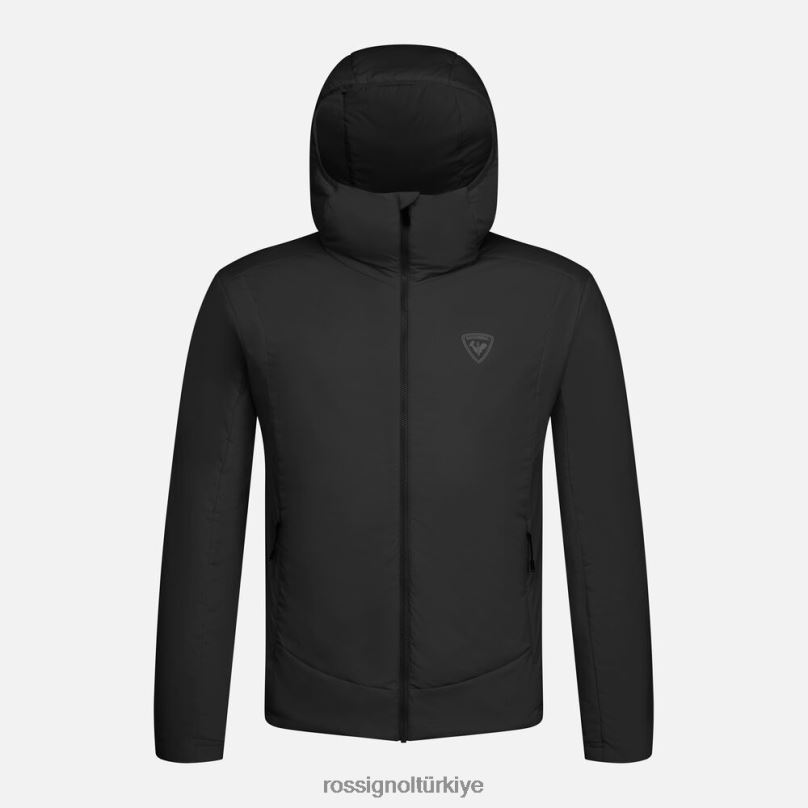 Rossignol ters kapüşonlu ceket siyah erkekler üstler F0TFH205