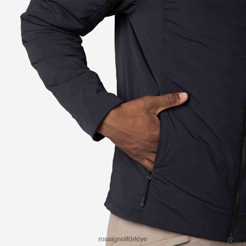 Rossignol ters kapüşonlu ceket siyah erkekler üstler F0TFH205