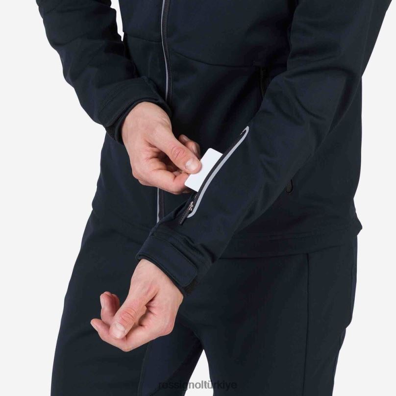 Rossignol yumuşak kabuk ceket siyah erkekler üstler F0TFH329