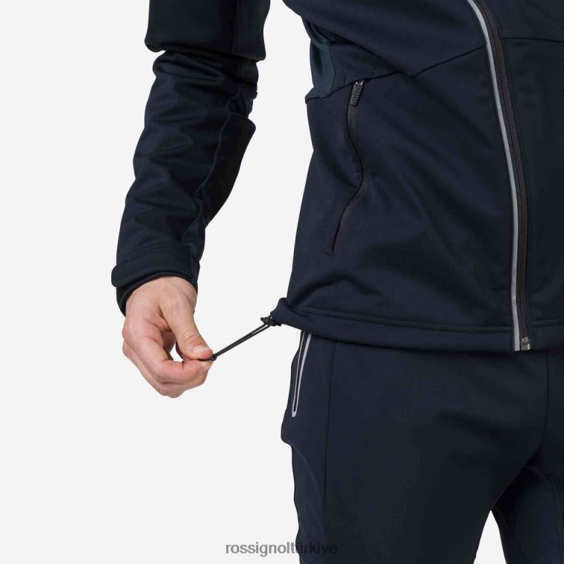 Rossignol yumuşak kabuk ceket siyah erkekler üstler F0TFH329