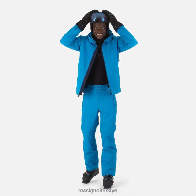 Rossignol controle kayak ceketi mavi erkekler üstler F0TFH123
