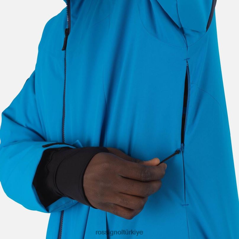 Rossignol controle kayak ceketi mavi erkekler üstler F0TFH123