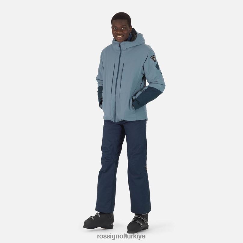 Rossignol fonksiyon kayak ceketi Mavi gri erkekler üstler F0TFH118