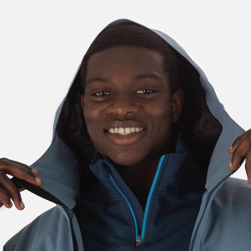 Rossignol fonksiyon kayak ceketi Mavi gri erkekler üstler F0TFH118