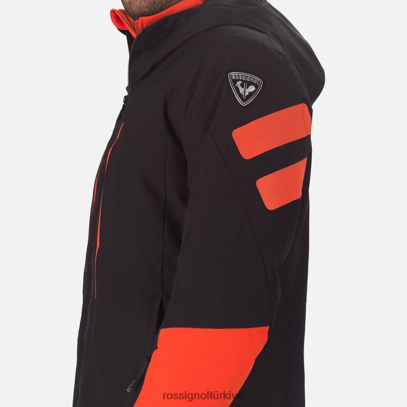 Rossignol fonksiyon kayak ceketi karbon siyahı erkekler üstler F0TFH164