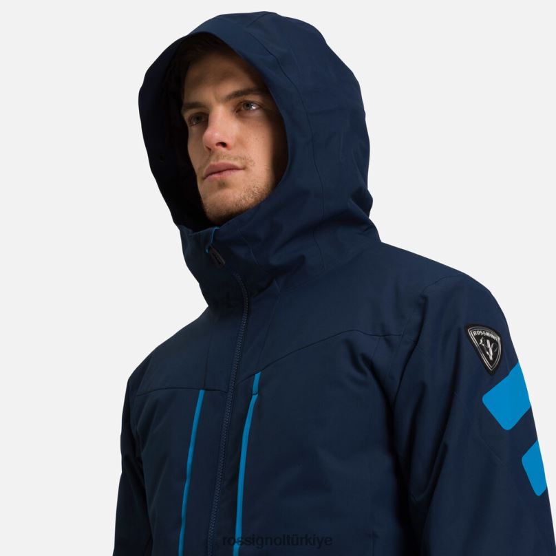 Rossignol fonksiyon kayak ceketi koyu lacivert erkekler üstler F0TFH167