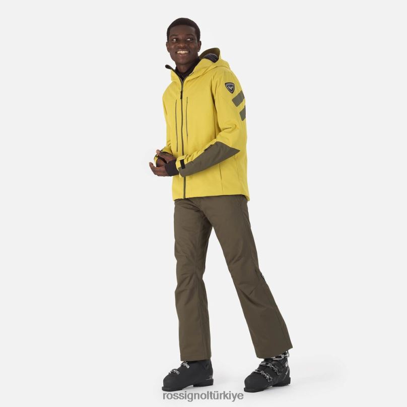 Rossignol fonksiyon kayak ceketi tere yeşili erkekler üstler F0TFH186