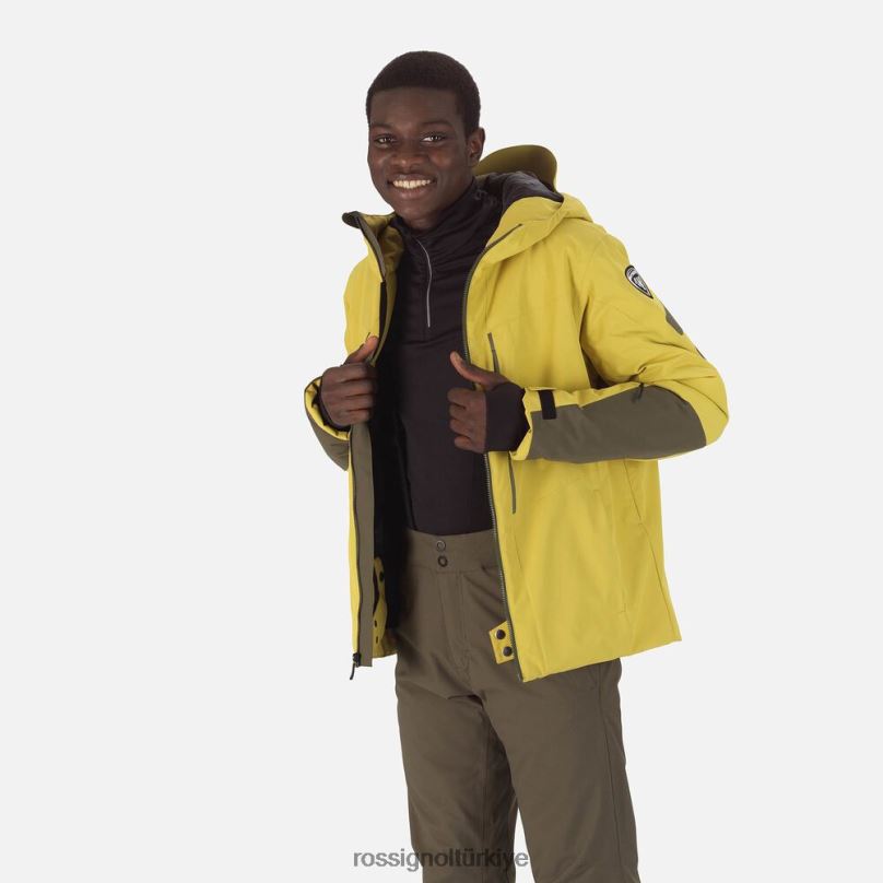 Rossignol fonksiyon kayak ceketi tere yeşili erkekler üstler F0TFH186
