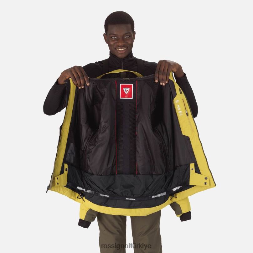 Rossignol fonksiyon kayak ceketi tere yeşili erkekler üstler F0TFH186