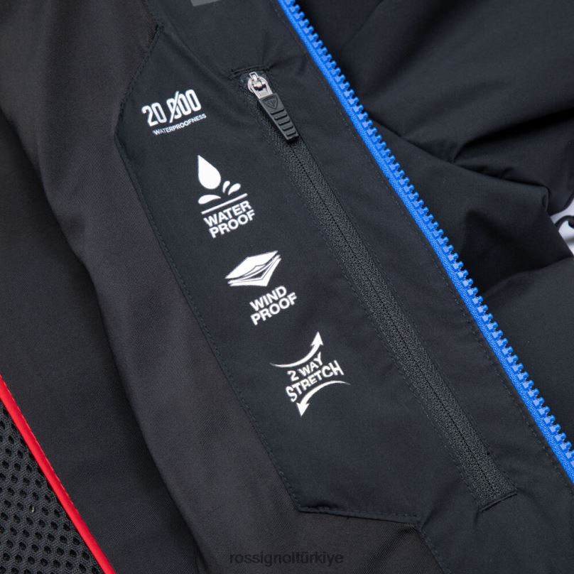 Rossignol kayak ceketi kalkış siyah erkekler üstler F0TFH156