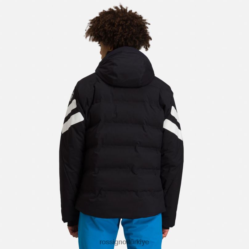 Rossignol kayak ceketi kalkış siyah erkekler üstler F0TFH156