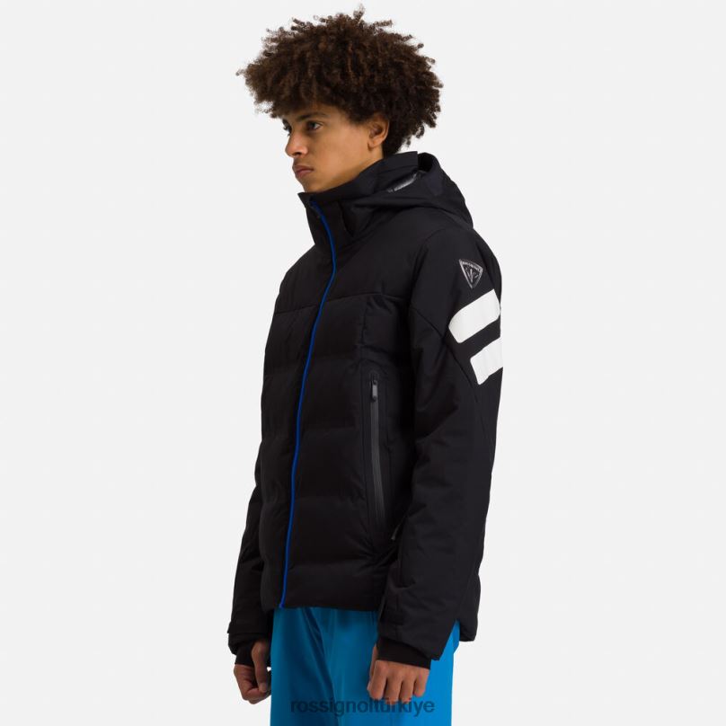 Rossignol kayak ceketi kalkış siyah erkekler üstler F0TFH156