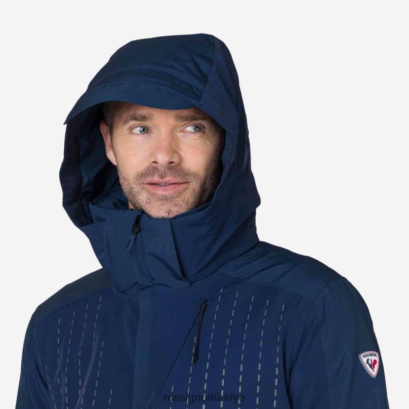 Rossignol kayak ceketini bozmak koyu lacivert erkekler üstler F0TFH615