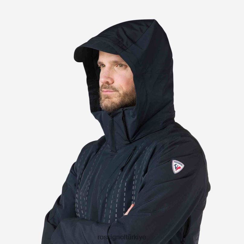 Rossignol kayak ceketini bozmak siyah erkekler üstler F0TFH634