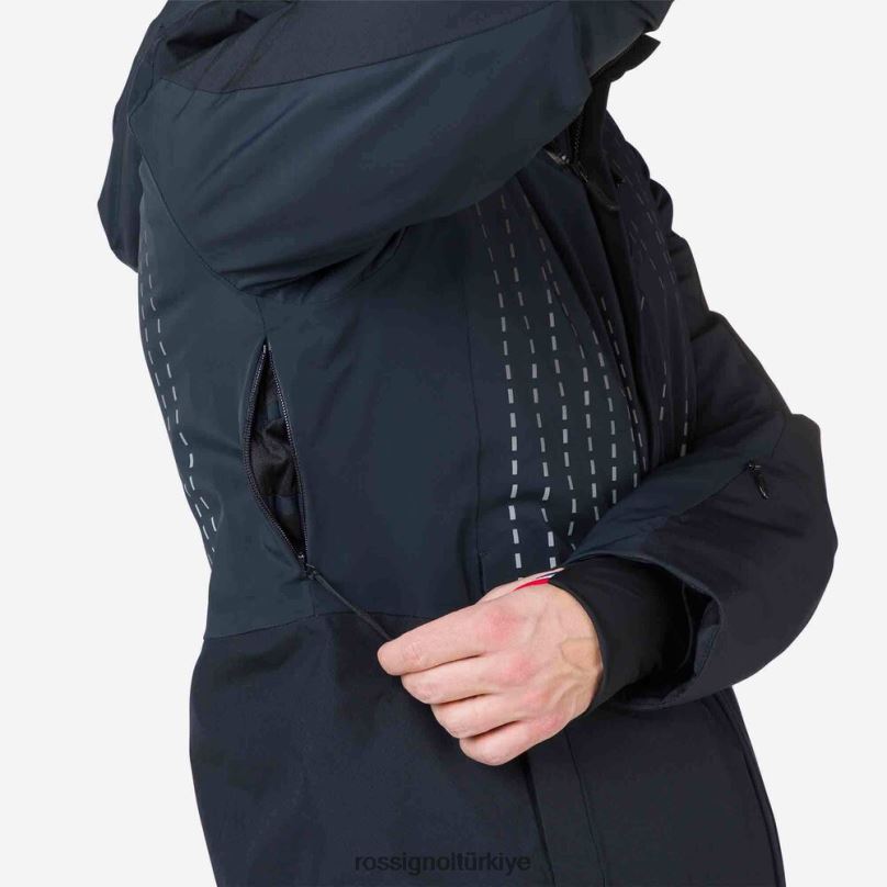 Rossignol kayak ceketini bozmak siyah erkekler üstler F0TFH634