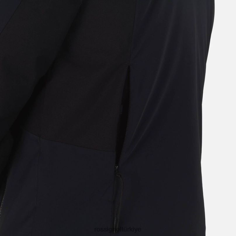 Rossignol reaksiyon merinos kayak ceketi siyah erkekler üstler F0TFH599