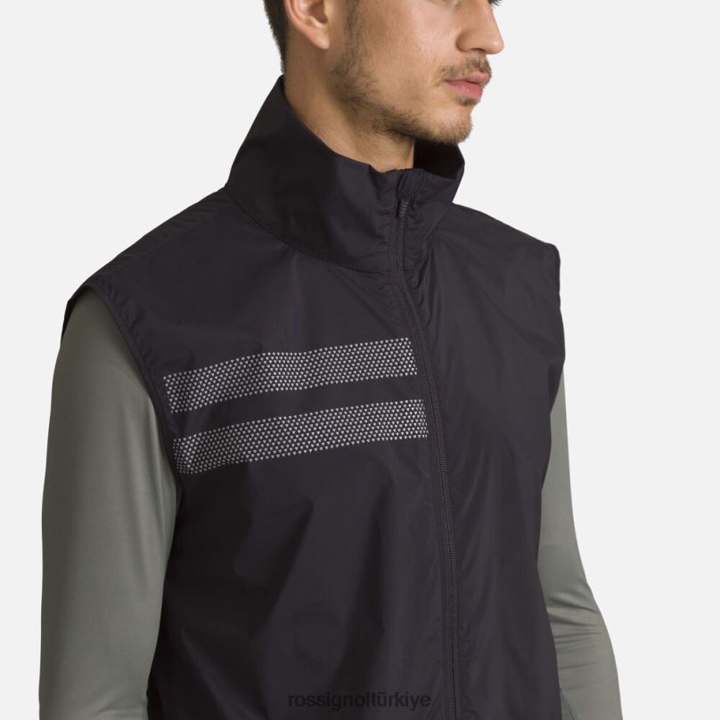 Rossignol hafif nefes alabilen yelek siyah erkekler üstler F0TFH408