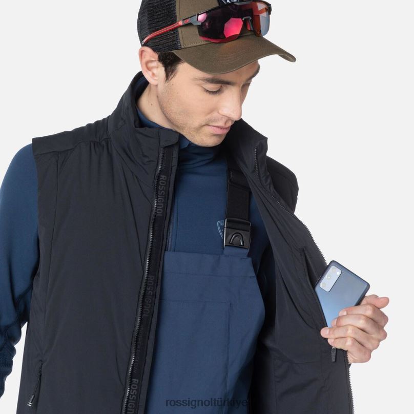 Rossignol ters yelek siyah erkekler üstler F0TFH343