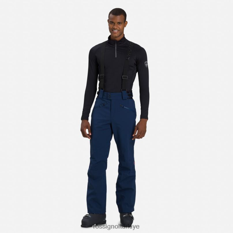 Rossignol klasik kayak pantolonu koyu lacivert erkekler dipler F0TFH97