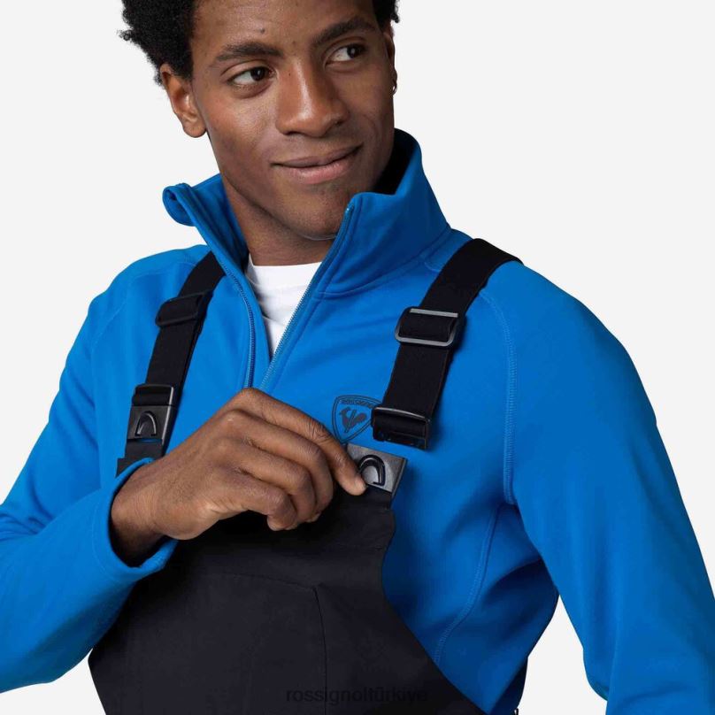 Rossignol rahat önlük pantolonu siyah erkekler dipler F0TFH227