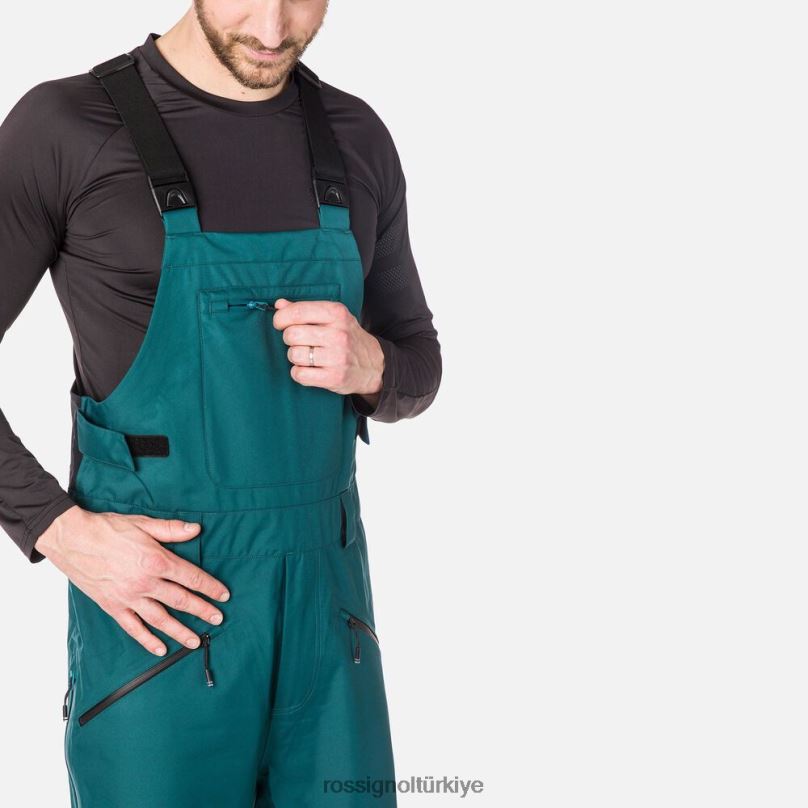Rossignol skpr üç katmanlı önlük pantolonu derin deniz mavisi erkekler dipler F0TFH586