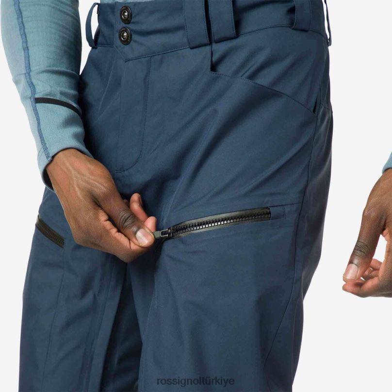 Rossignol skpr üç katmanlı pantolon koyu lacivert erkekler dipler F0TFH380
