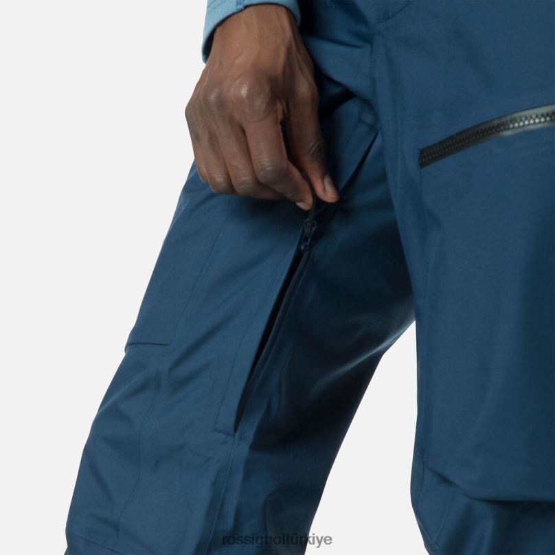 Rossignol skpr üç katmanlı pantolon koyu lacivert erkekler dipler F0TFH380