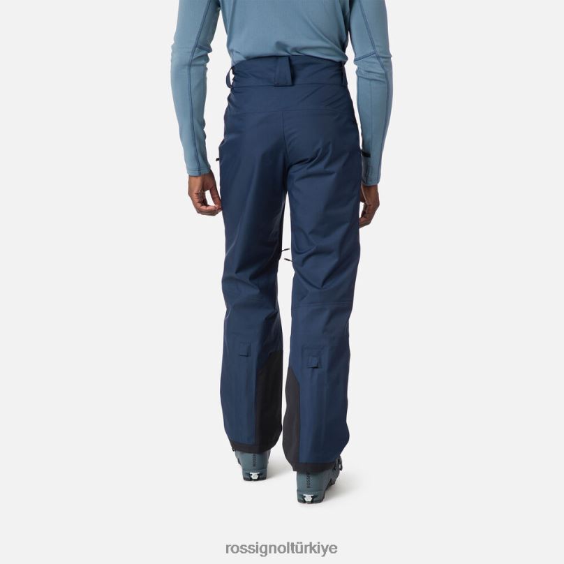 Rossignol skpr üç katmanlı pantolon koyu lacivert erkekler dipler F0TFH380
