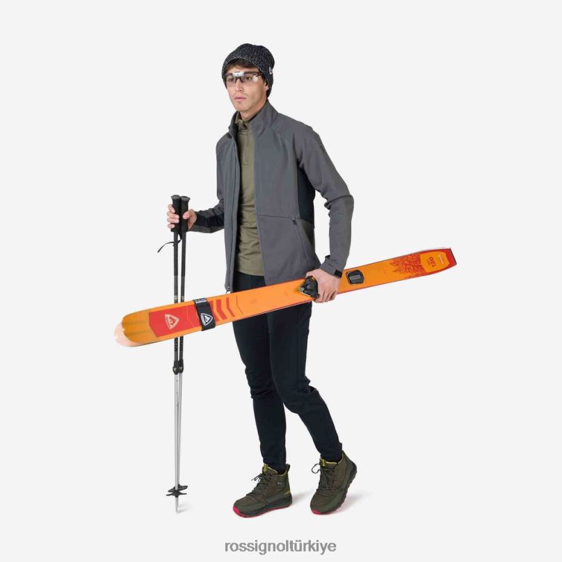 Rossignol yumuşak kabuk pantolon siyah erkekler dipler F0TFH274