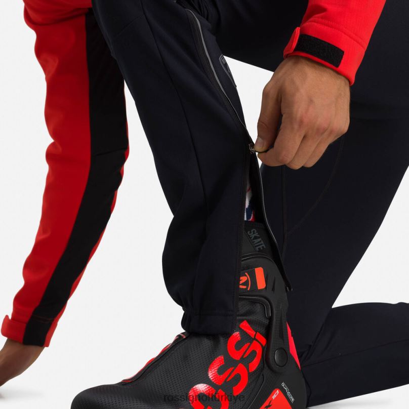 Rossignol yumuşak kabuklu pantolon siyah erkekler dipler F0TFH664