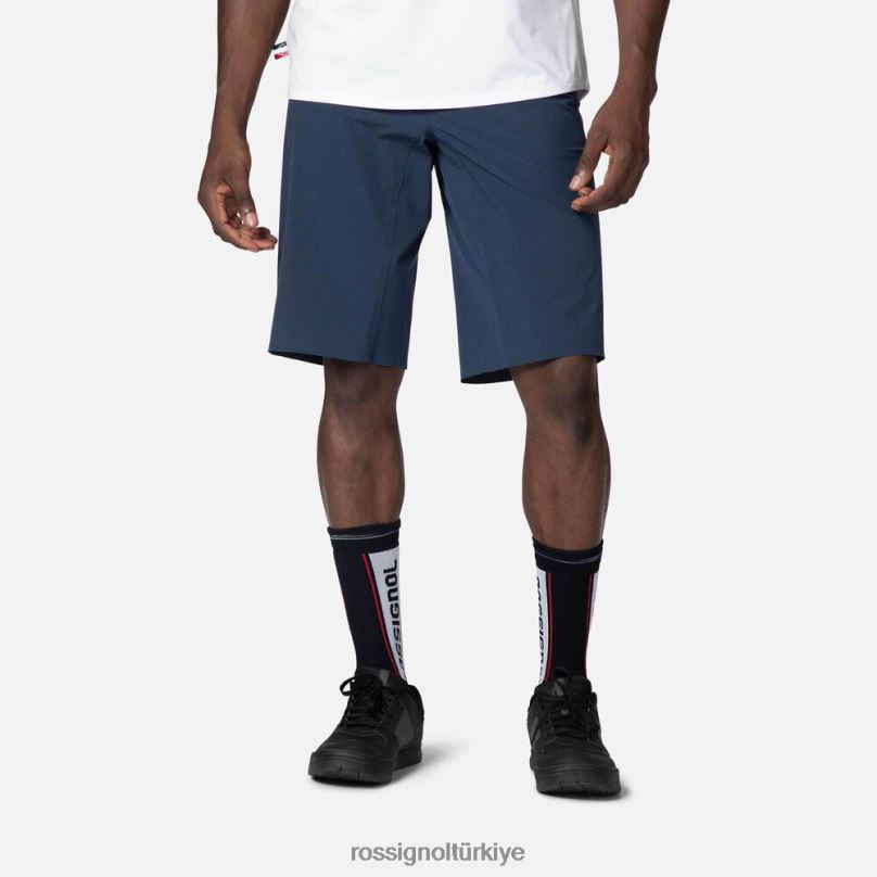Rossignol dağ bisiklet şortları koyu lacivert erkekler dipler F0TFH357
