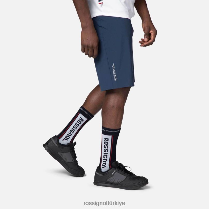 Rossignol dağ bisiklet şortları koyu lacivert erkekler dipler F0TFH357