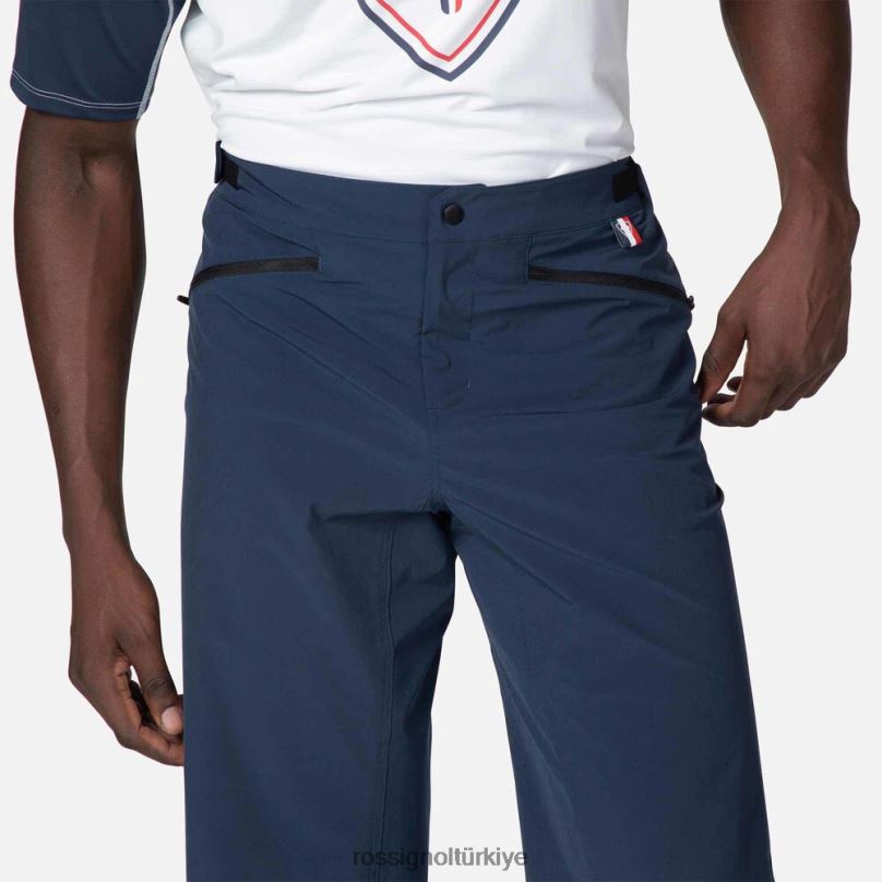 Rossignol dağ bisiklet şortları koyu lacivert erkekler dipler F0TFH357