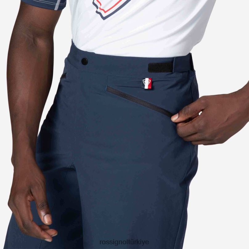 Rossignol dağ bisiklet şortları koyu lacivert erkekler dipler F0TFH357