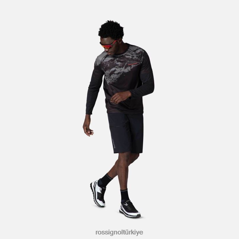 Rossignol şort siyah erkekler dipler F0TFH155