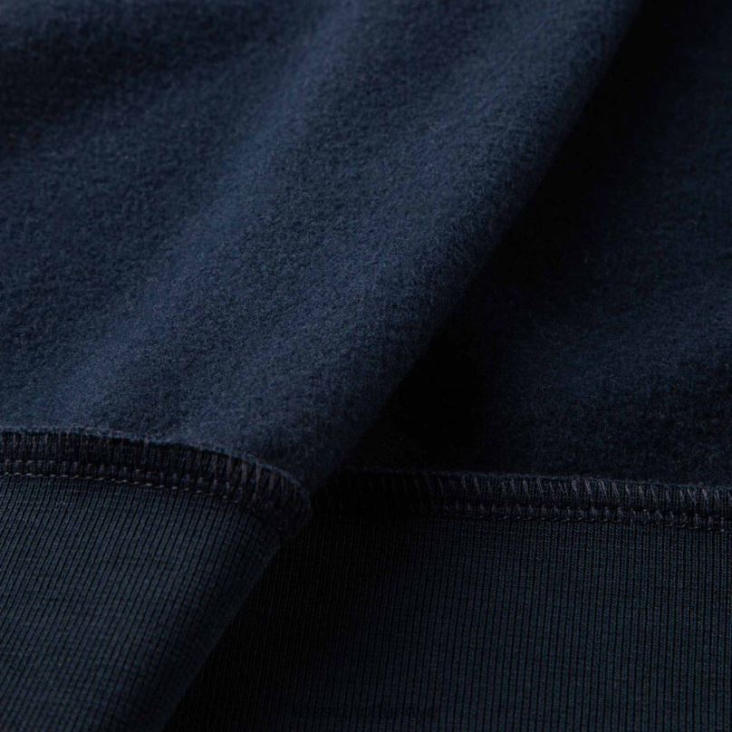 Rossignol kapüşonlu logolu polar sweatshirt koyu lacivert erkekler üstler F0TFH65