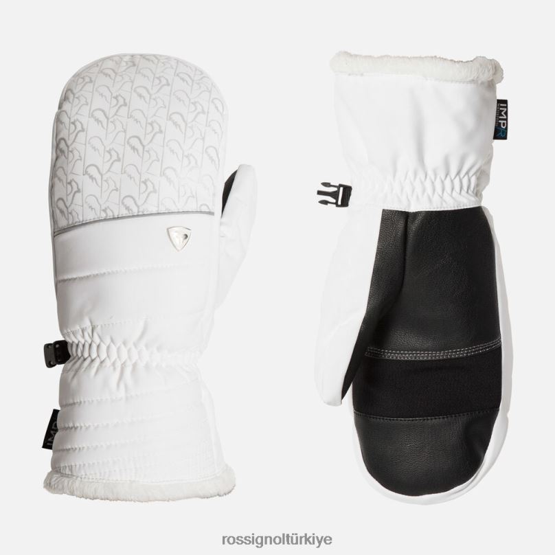 Rossignol günaha su geçirmez kayak eldivenleri beyaz kadınlar Aksesuarlar F0TFH744