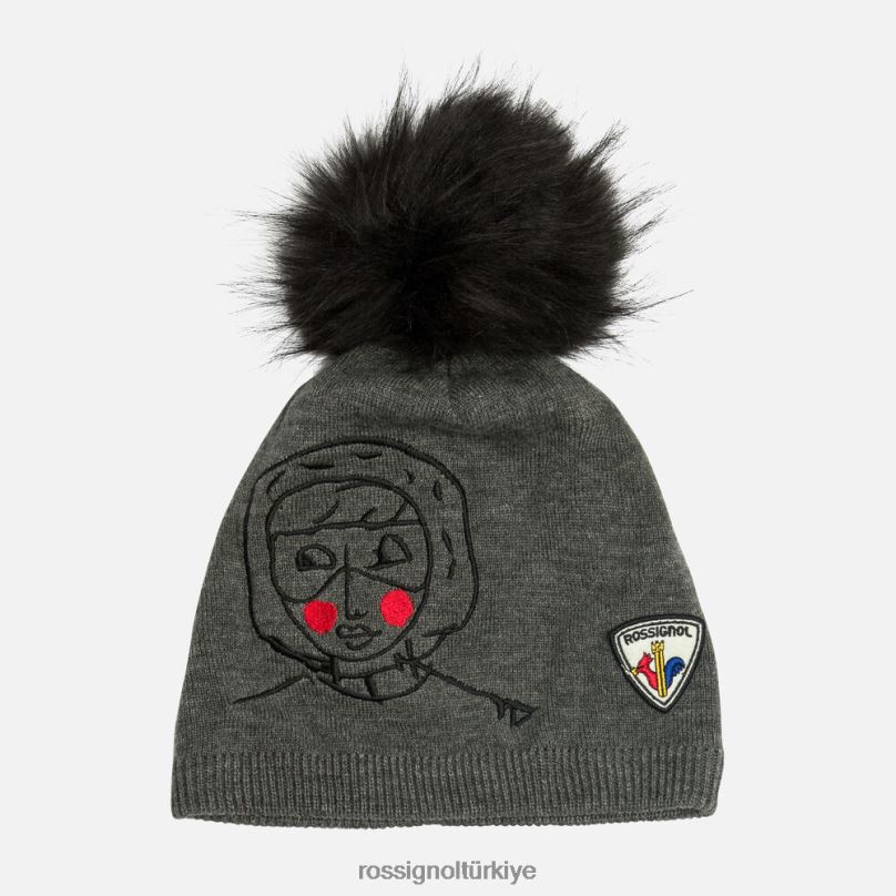 Rossignol jcc missy bere funda grisi kadınlar Aksesuarlar F0TFH1021